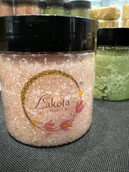 Summer rose sugar scrub - Lakota Body Care