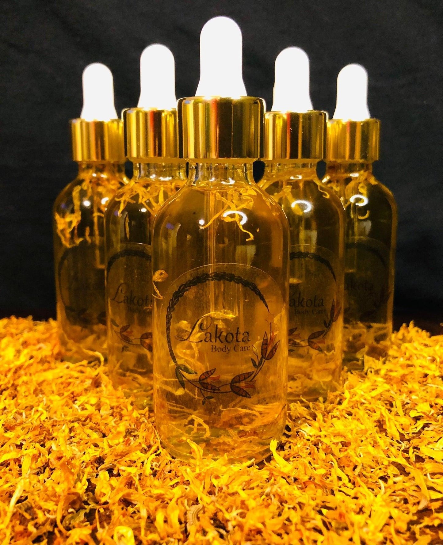 Lakota Calendula Oil (For skin irritations like Eczema)