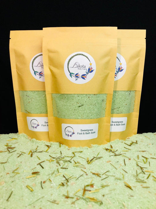 Sweetgrass Foot & Bath Soak - Lakota Body Care