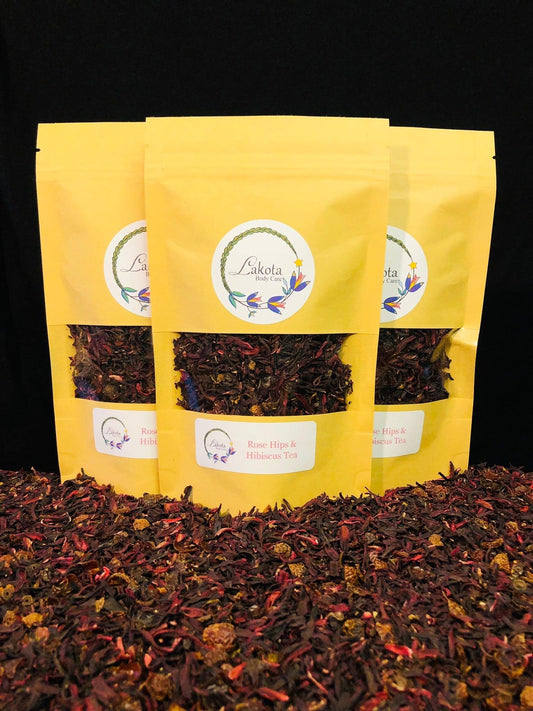 Hibiscus and Rose Hips Tea - Lakota Body Care